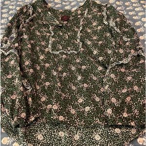 J. Crew Pullover Top. Liberty of London Print. Great Condition!
